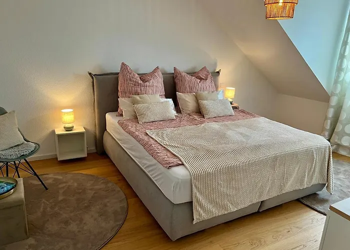 公寓 Moderne 3-zimmer-wohnung, 2 Balkonen & Tiefgarage